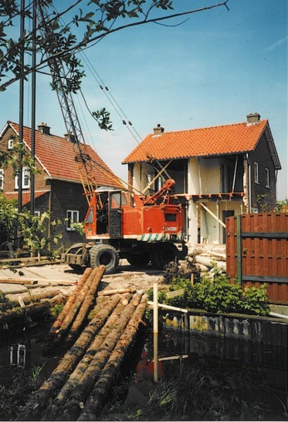 Verbouwing in de buurt van Hilversum om groter, moderner of praktischer te wonen